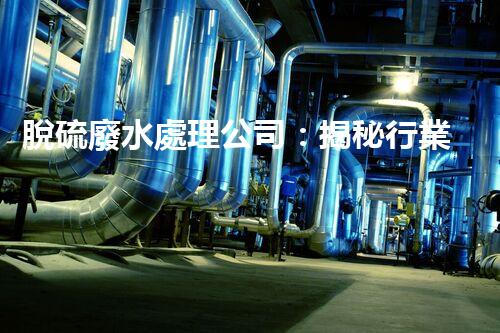 脫硫廢水處理公司：揭秘行業(yè)內(nèi)幕與以后趨勢(shì)？